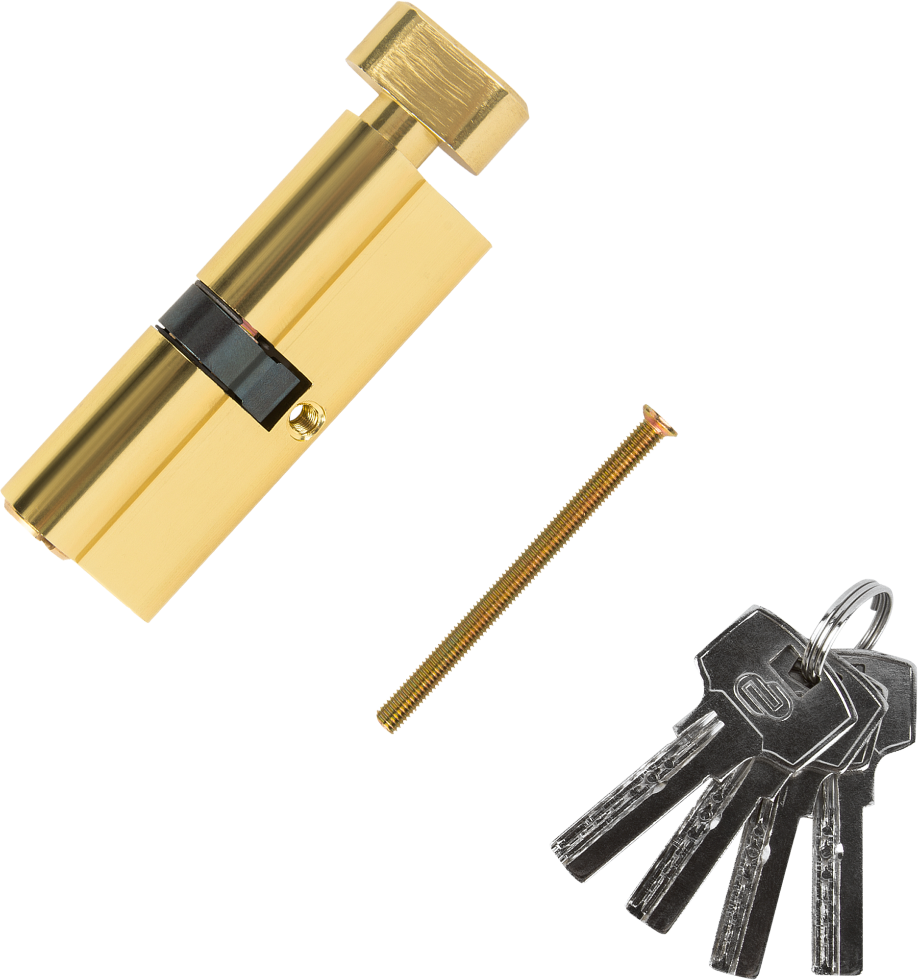 Цилиндр STANDERS TTAL1-4040NBGD золотистый для межкомнатных дверей 82625304 STLM-0032183 - Вид №1