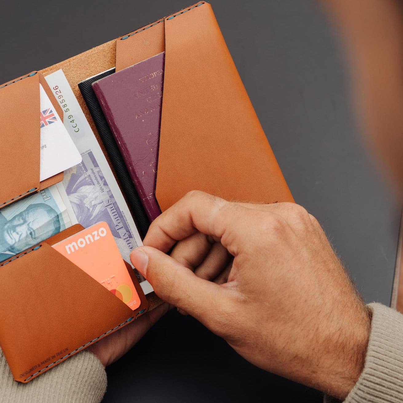 W107WHIS Кошелек Winston Travel – виски Wingback  - Вид №2