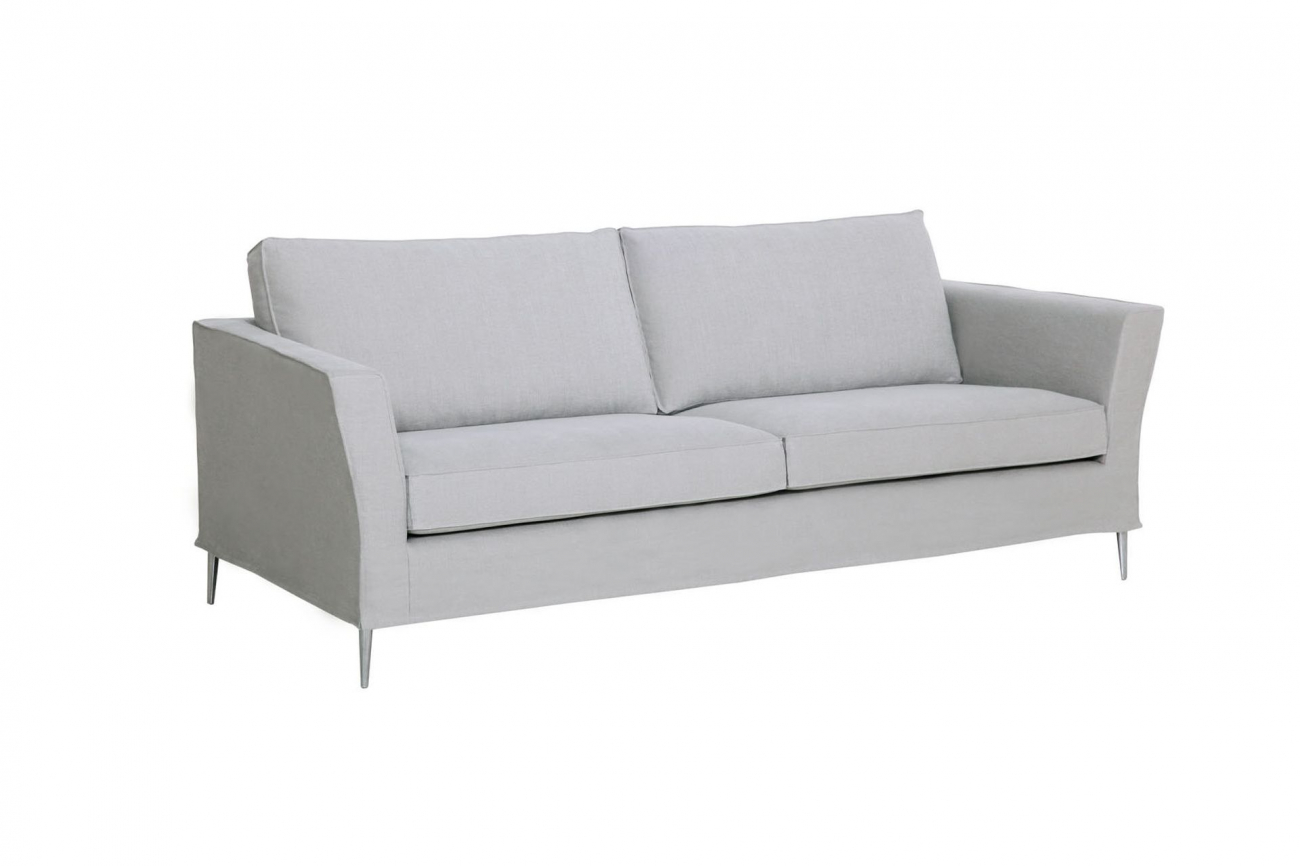 Диван Caprice трехместный прямой светло-бежевый SITS CAPRICE 191925 Бежевый;молочный - Вид №1