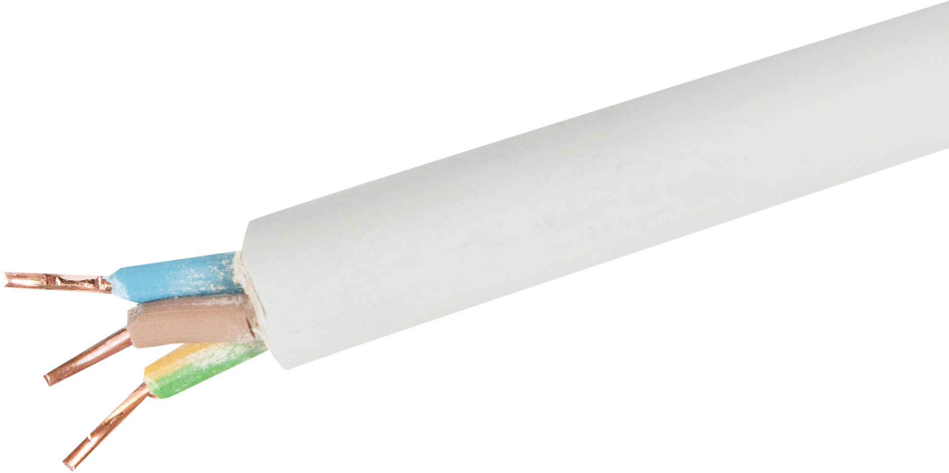 82259075 Кабель NYM 3x1.5 мм 50 м ГОСТ цвет серый STLM-0023401 АЛЬФАКАБЕЛЬ
