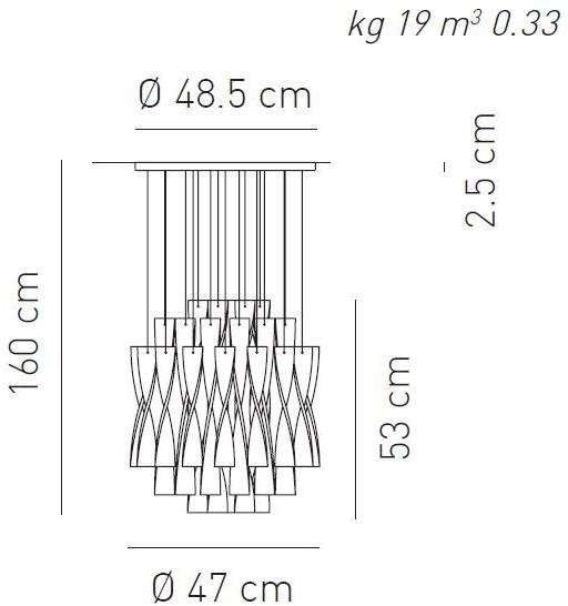 AXOLIGHT Подвесной светильник из муранского стекла Aura sun-id-1485040 - Вид №7