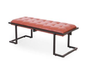 Мягкая скамейка из искусственной кожи
