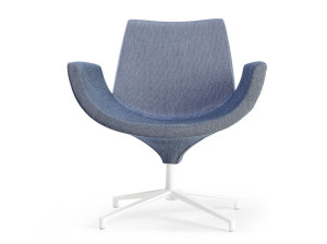 Тканевое вращающееся кресло