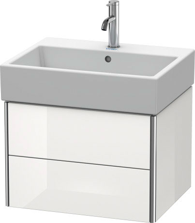 XS419309090 XSquare Тумбочка подвесная Фланелево-серый шелковисто-матовый лак Duravit - Вид №2