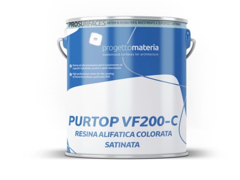 Атласная цветная алифатическая смола Progettomateria PURTOP VF200-C ARCH-00152185 - Вид №1