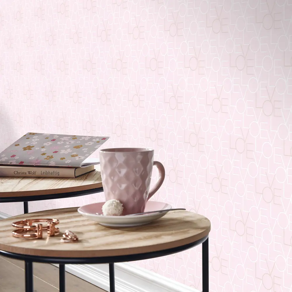 Обои флизелиновые Erismann Sweet and Cool розовые 0.53 м 10165-23 STLM-2123242 - Вид №2