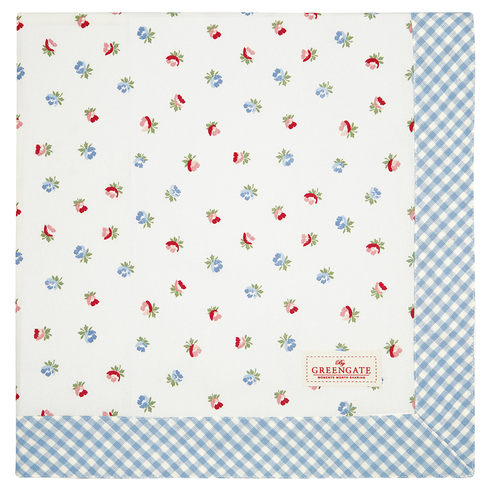 COTTAB150VIO0102 Скатерть Viola White 150x150 См Greengate SS2021 