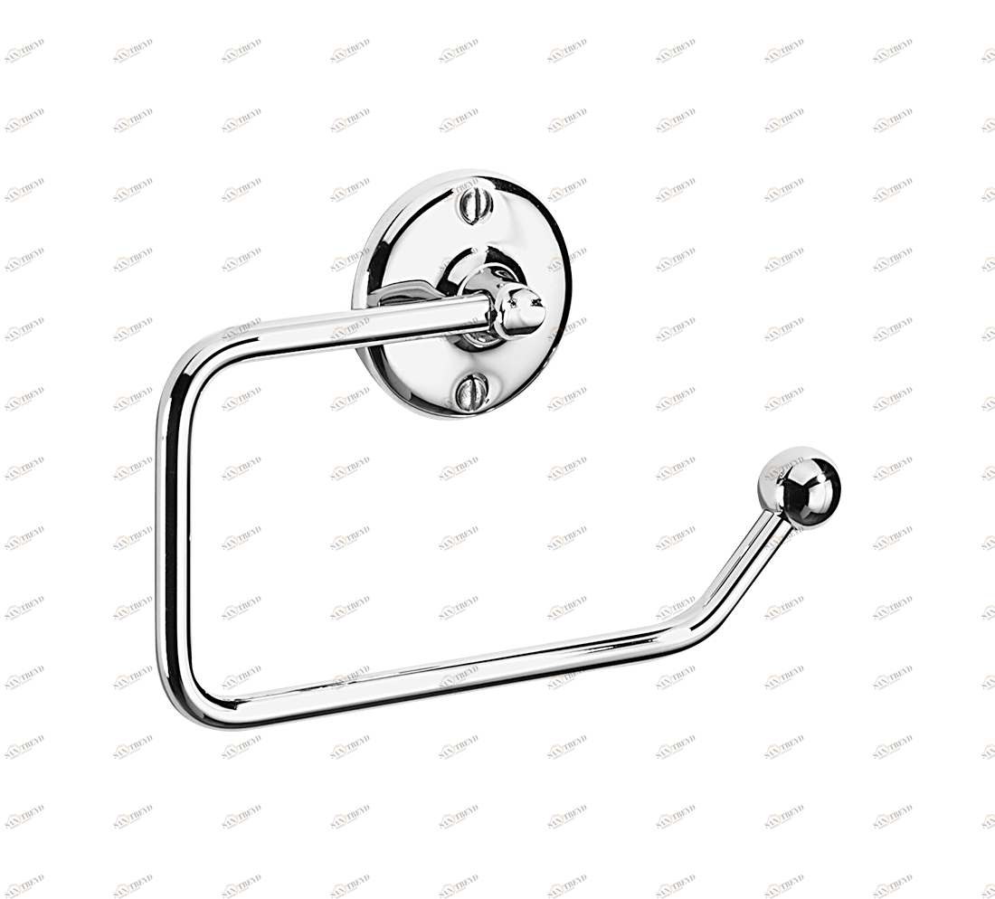 Gentry Home Керамический держатель стакана St James Хром GH100629 