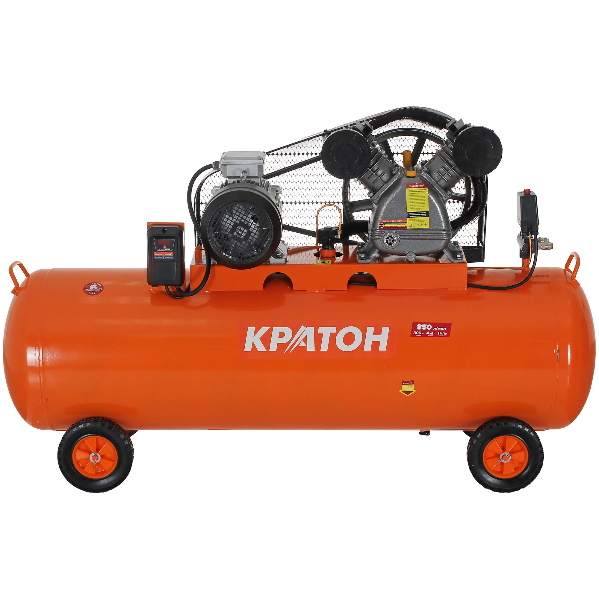 Компрессор поршневой масляный Кратон AC-850-300-BDV 9024857 STDN-0035092 - Вид №2