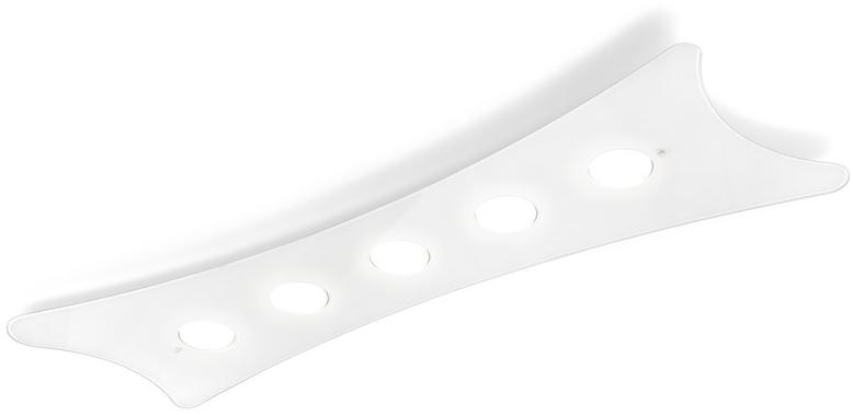 Metal Lux Стеклянный светодиодный потолочный светильник Manta sun-id-1424392 - Вид №2