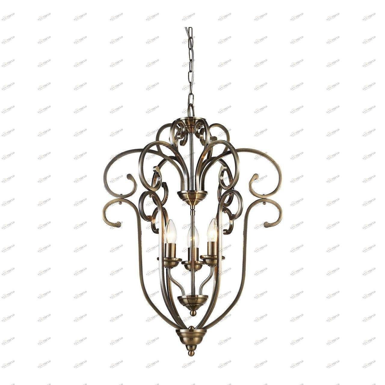 Подвесная люстра Arte Lamp A8033SP-3AB ARTE LAMP ДИЗАЙНЕРСКИЕ 187663 Бронза 