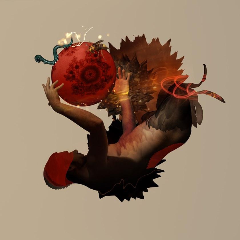 MOMENTI Авторский художественный принт Crazy home paintings Dh-005 - Вид №1