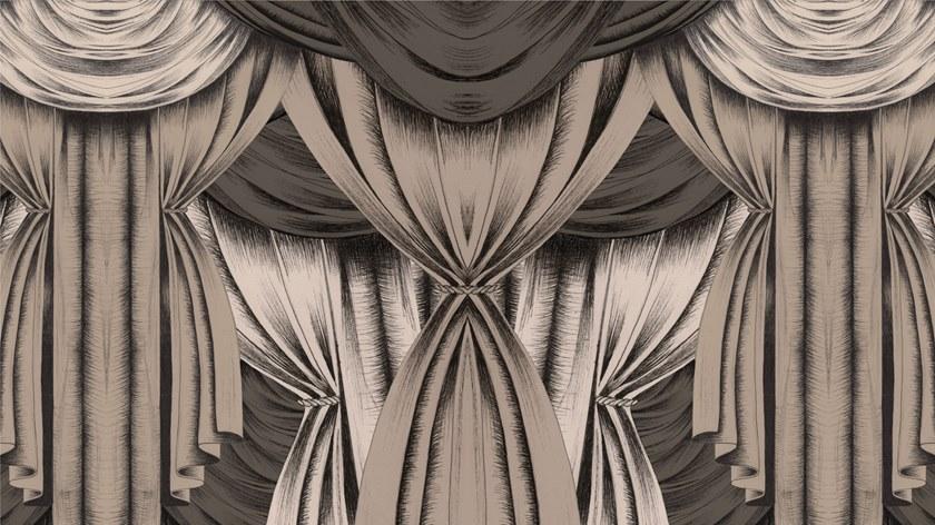 Baboon Моющиеся виниловые обои Pattern sun-id-1493492 - Вид №2