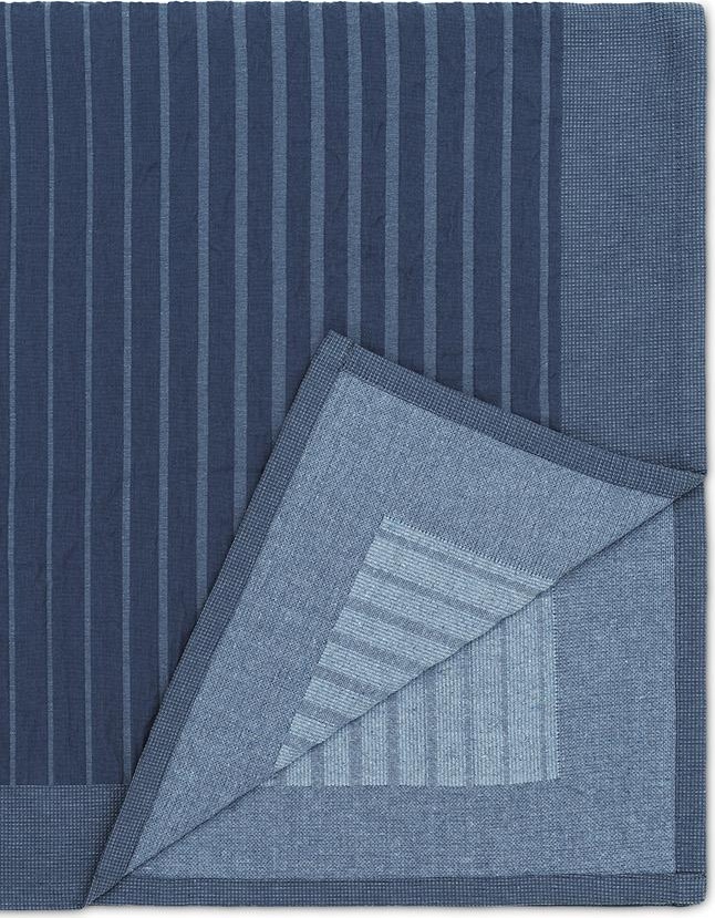 620513 Покрывало для сна 250x250 Fading Stripes Dark Blue Normann Copenhagen  - Вид №1