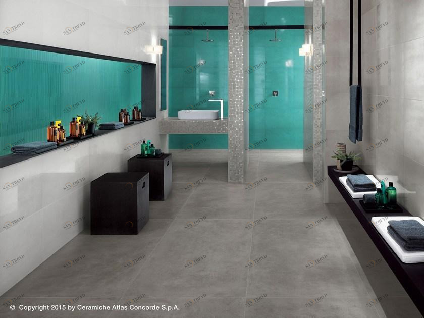 Atlas Concorde Белая плитка для стен с эффектом смолы Dwell sun-id-1441016