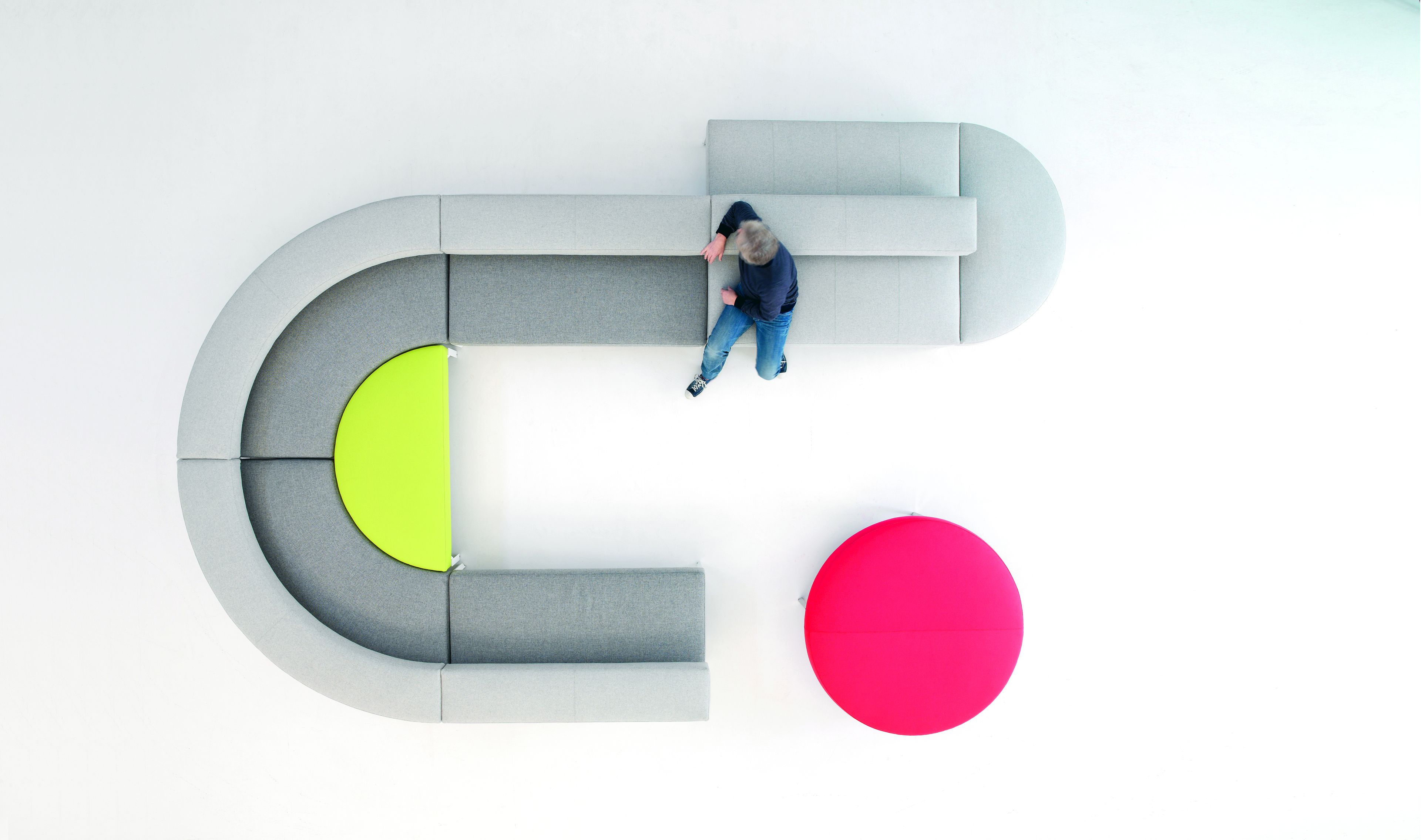 Оттоманка в форме полумесяца MOROSO FREEFLOW ARCH-00041413 - Вид №2