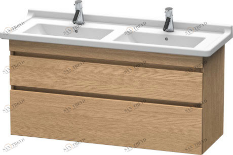 DS649005252 Тумбочка подвесная DuraStyle #DS6490 1200 x 470 мм Европейский дуб, декор Duravit