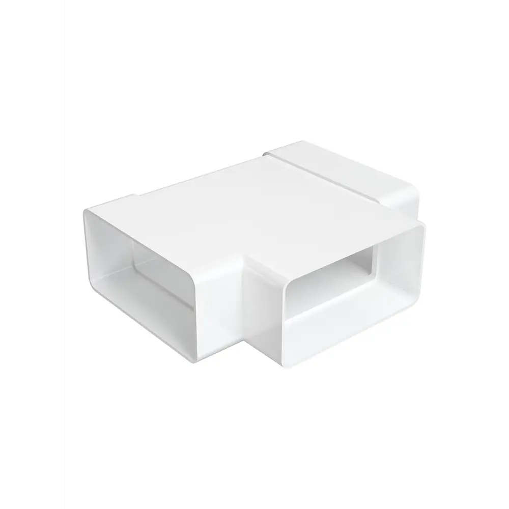 Тройник для плоских воздуховодов Fonet 55x110 мм пластик STLM-2207822 - Вид №3