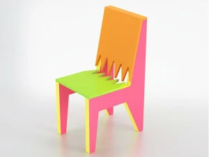 De Rosso Стул из ламината hpl и pral® Limited edition