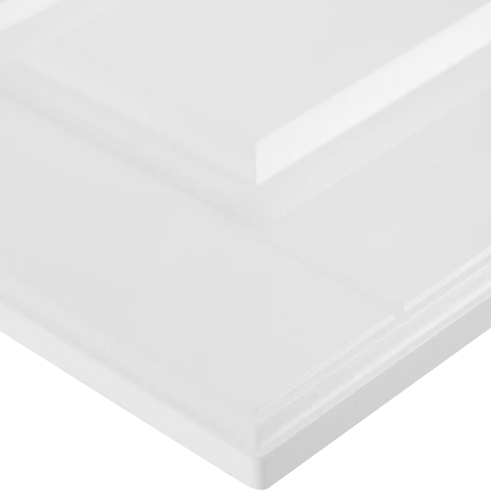 Дверь для шкафа Delinia «Леда белая» 60x27 см, МДФ, цвет белый, 3 шт STLM-2082547 - Вид №3