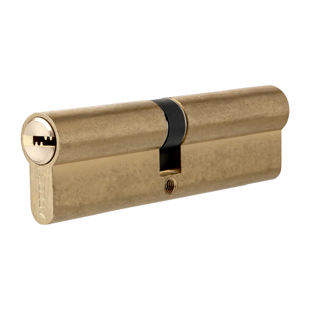 Цилиндр Apecs SM-90-G, 45x45 мм, ключ/ключ, цвет золото ЦИЛИНДР APECS SM-90-G КЛЮЧ-КЛЮЧ STLM-2070054