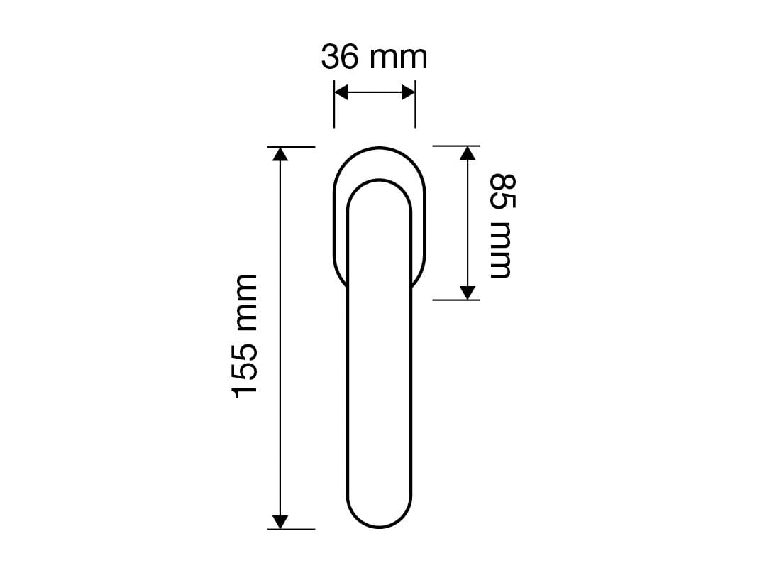 Классическая латунная оконная ручка DK с кристаллами Swarovski® LINEA CALI' Nympha Crystal ARCH-00130789 - Вид №2