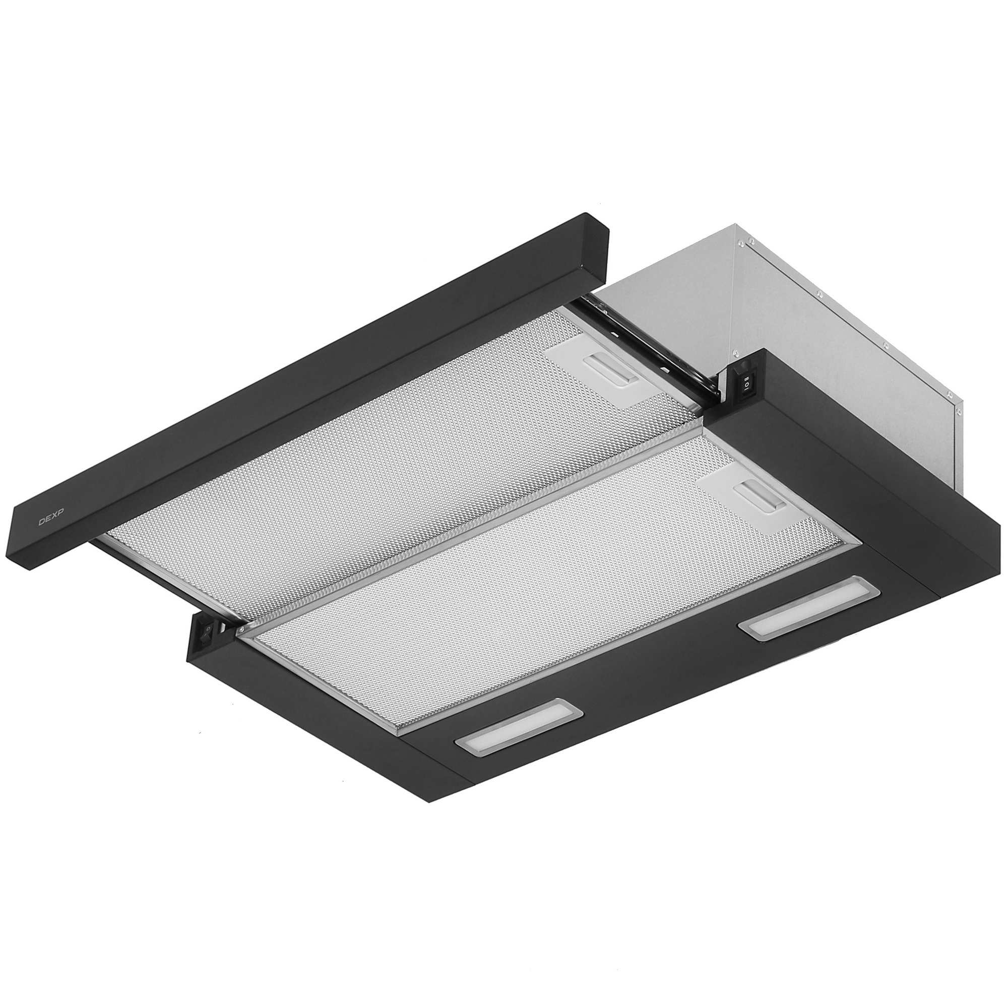 5410071 Вытяжка телескопическая DEXP YT60B черный/черный STDN-0059149 - Вид №2