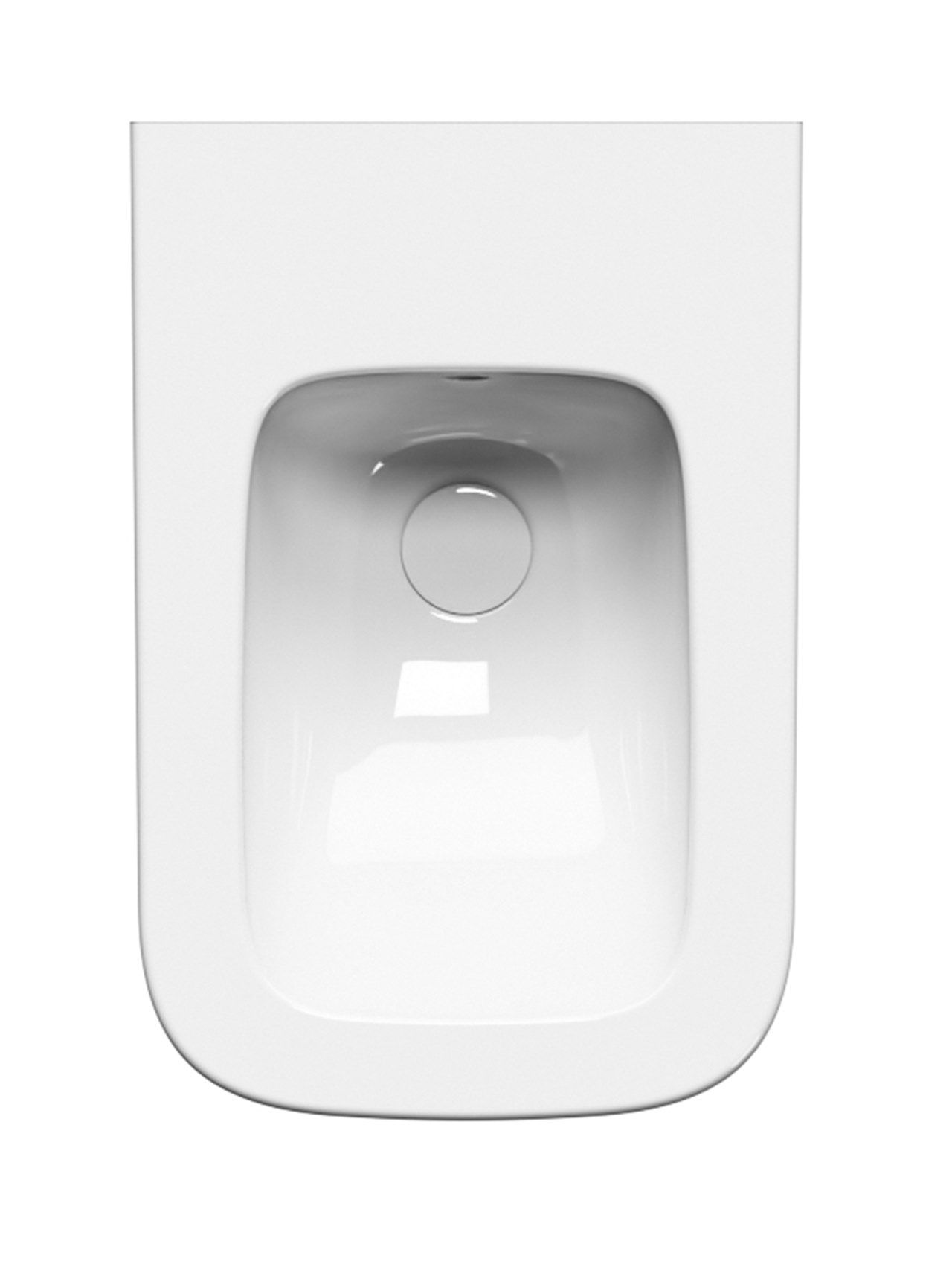 Керамическая настенная проволока для биде с переливом пола GSI ceramica Nubes ARCH-00067430 - Вид №2