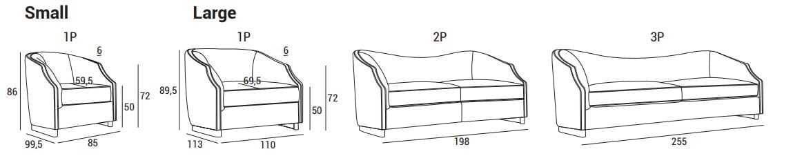 Раскладной диван Domingo Salotti Cleio ARCH-00069915 - Вид №8