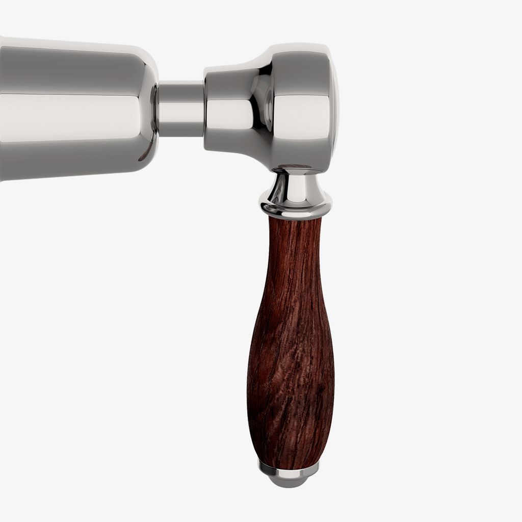 EAVC75 Отделка клапана регулировки объема Easton Classic с дубовой рукояткой Waterworks  - Вид №1