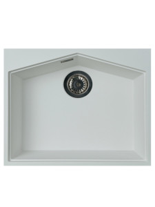 92704803 Кухонная мойка KitKraken Ocean White K-600.9010 60х50, Матовый Белый Кварц STLM-0535105 KIT KRAKEN