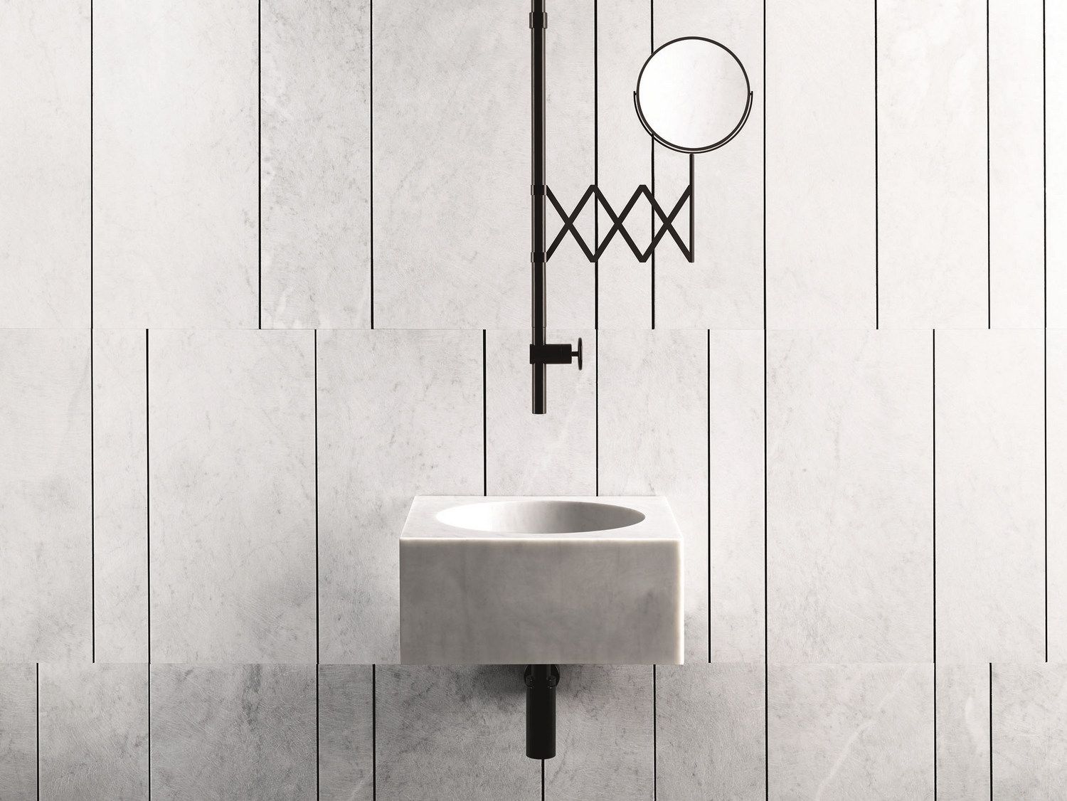 Смеситель для раковины с одним отверстием Fantini Rubinetti Fontane Bianche / Salvatori + Fantini ARCH-00121266