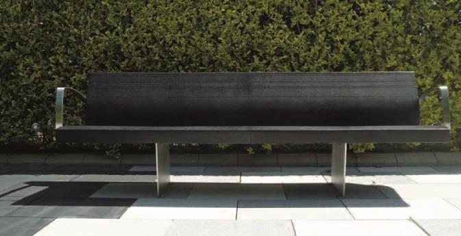 PAVESMAC Скамейка с подлокотниками sun-id-1471945 - Вид №2