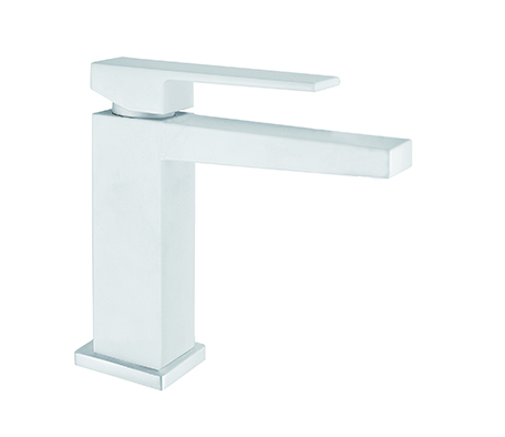 100CR8516 Смеситель для раковины 100BB8516, белый Fiore Kube - Вид №1