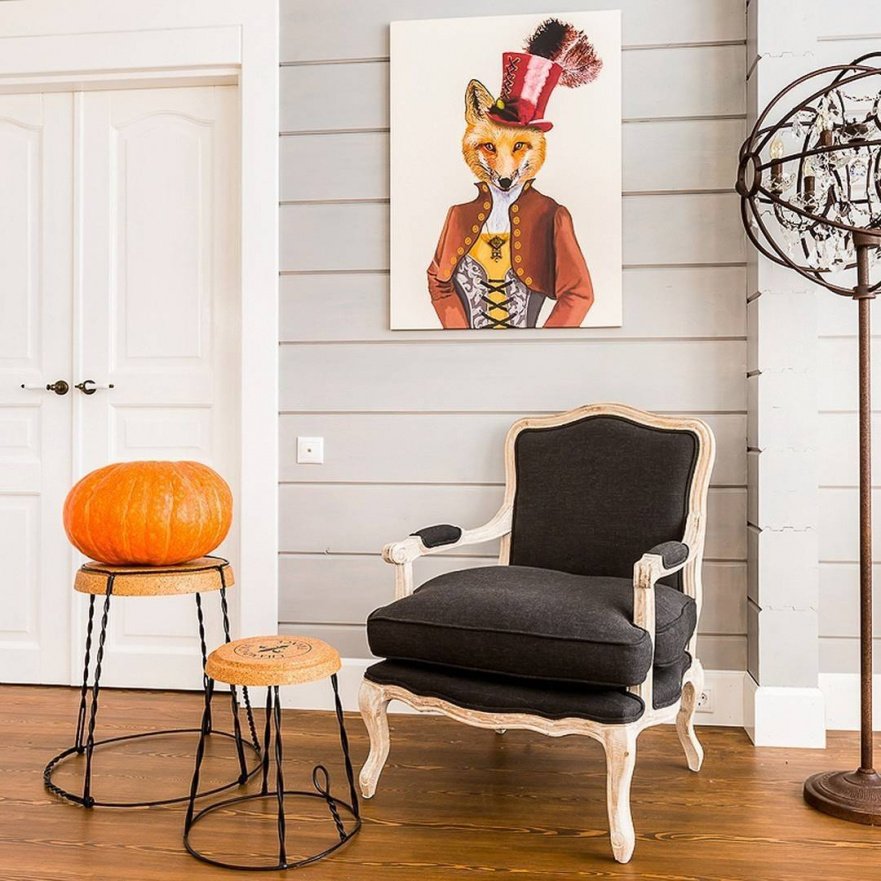 Складной столик кофейный черный антик «Ницца» BYOBJECT  130181 Черный Object Desire  - Вид №3