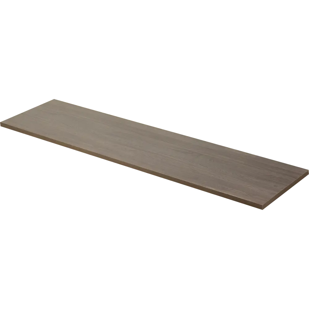 Столешница Фрейм тёмный 240x3.8x60 см ЛДСП цвет коричневый DELINIA Фрейм темный STLM-2181250 - Вид №5