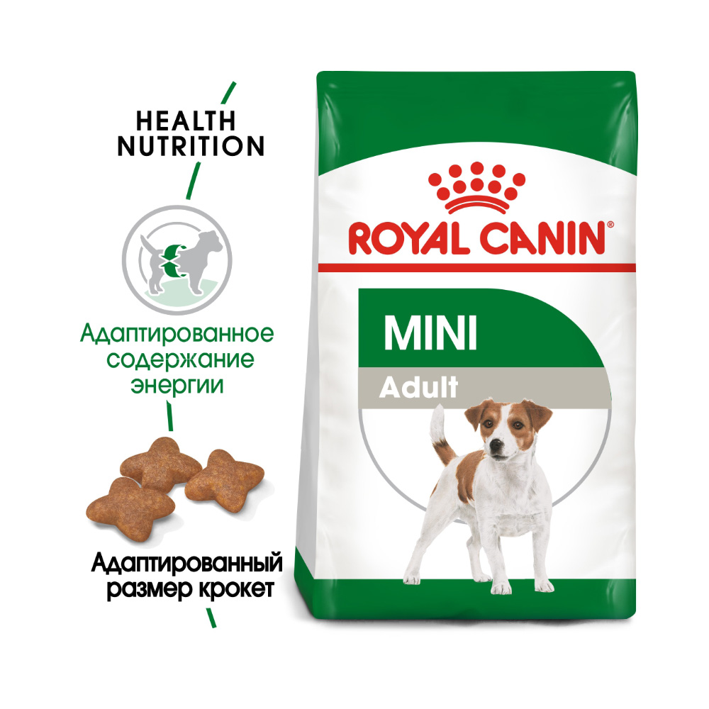 Т00008768 Корм для собак Mini Adult для мелких пород сух. 8кг ROYAL CANIN  - Вид №1