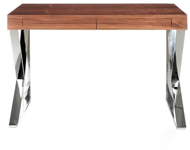 Angel Cerdá Письменный стол из нержавеющей стали и дерева с ящиками Nature life 3015 Angel Cerda - Вид №1