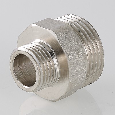 VTr.580.N.0605 Фитинг резьбовой – ниппель переходной Valtec 1" х 3/4"  - Вид №12