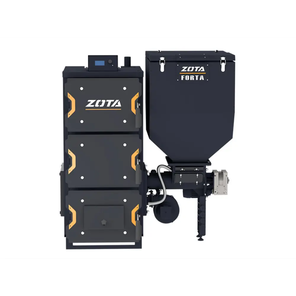 Котел твердотопливный Zota Forta 20 DM FR4931126020 20 кВт 89365716 STLM-2003301  - Вид №2
