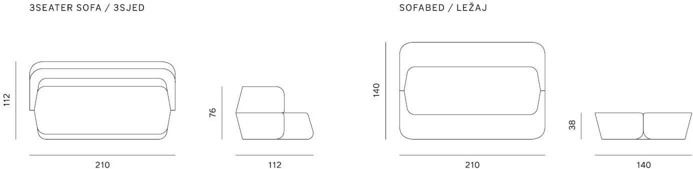 prostoria Раскладной диван-кровать Revolve sun-id-1401575 - Вид №6