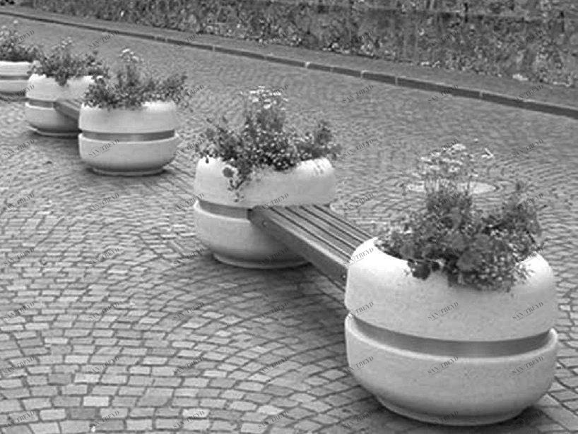 Bellitalia Скамья со встроенной сеялкой Timeless sun-id-1485552