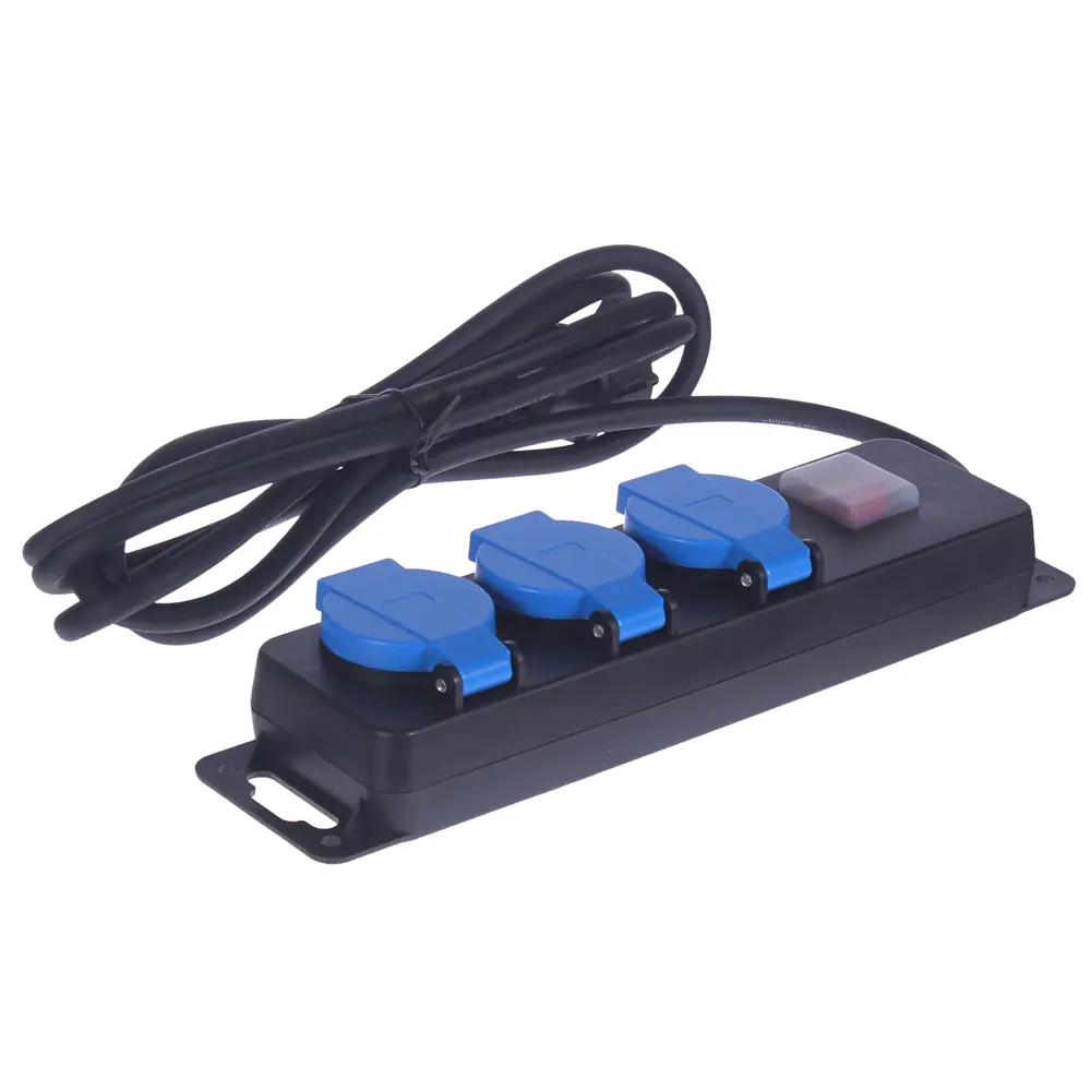 Удлинитель SKYBEAM с заземлением 3 розетки 3 метра для сада и стройки 81944527 STLM-0014283