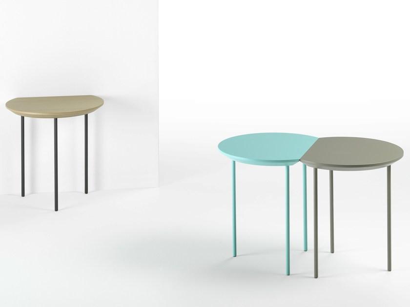 Kendo Mobiliario Круглый лакированный журнальный столик из мдф Cort sun-id-1349276 - Вид №2