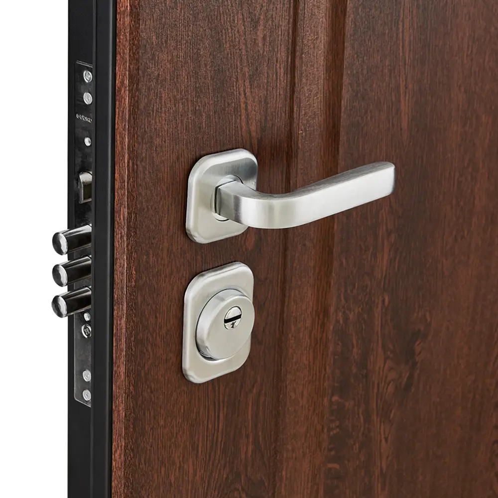 Дверь входная металлическая Мельбурн 96x201 см правая белая BELWOODDOORS STLM-2016999 - Вид №3