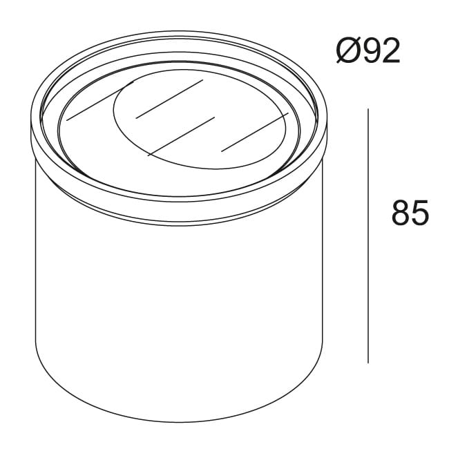 Напольный напольный напольный заполнитель Сид Deltalight Logic ARCH-00029404 - Вид №13