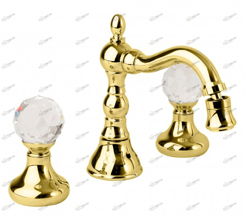 Смеситель для биде на три отверстия Cezares ATLANTIS-BBS2-03/24-Sw/M