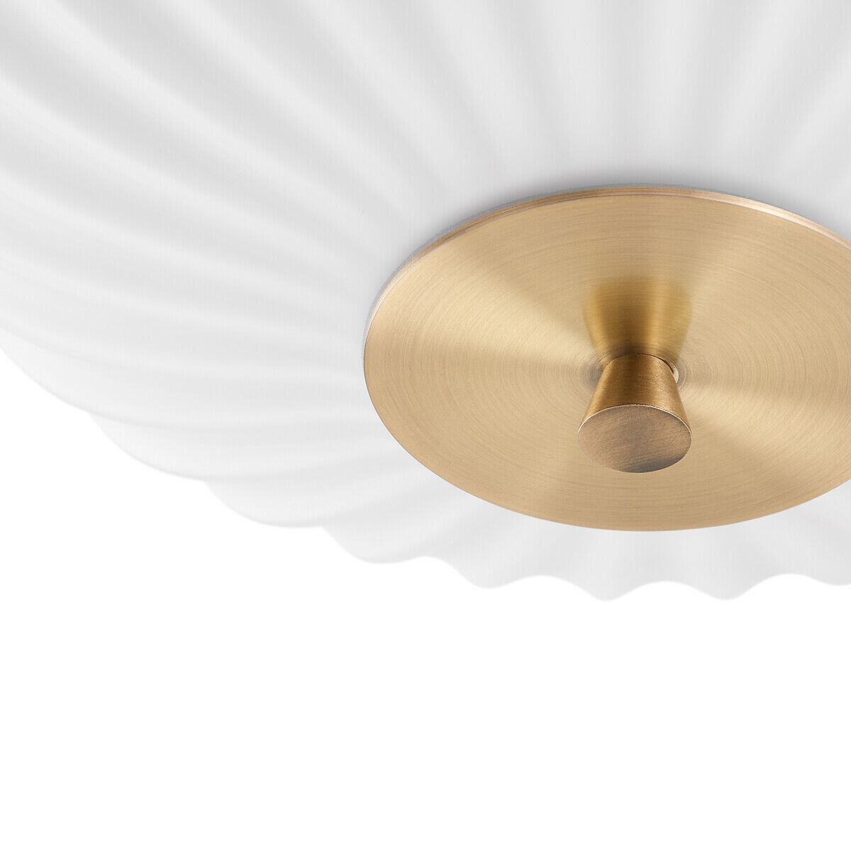 Потолочный светильник из опалового стекла AMPM Canelé ARCH-00143813 - Вид №1