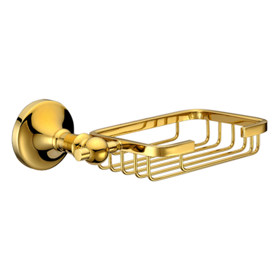 Мыльница металлическая MELANA золото MLN-821012 821 серия