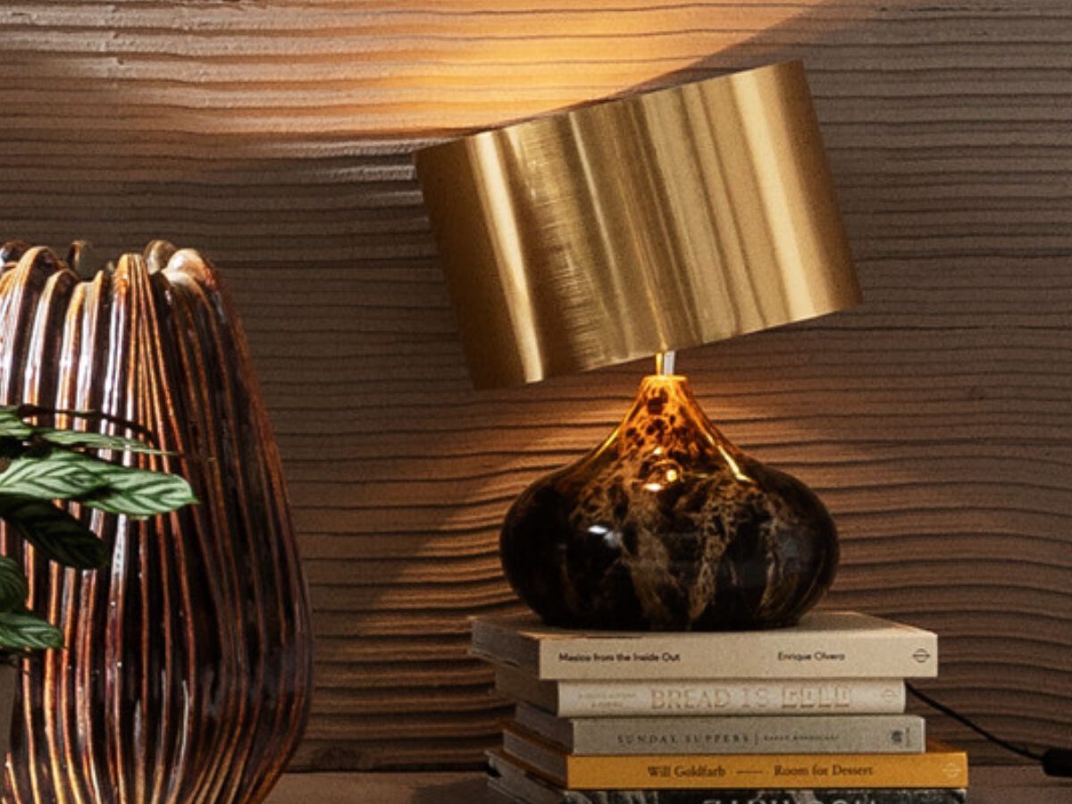 Настольная лампа из стали и ПВХ KARE Design MAMO DELUXE GOLD ARCH-00030592 - Вид №8